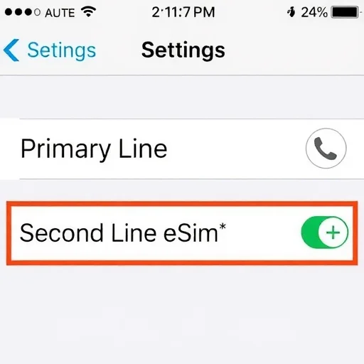A Second Line, Phone Number, and eSIM – Here's How to Set It All Up