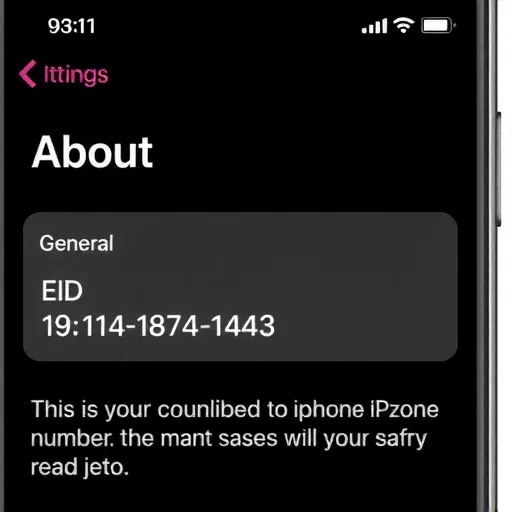 What Is That 19-Digit eSIM Number? Here's What You Need to Know